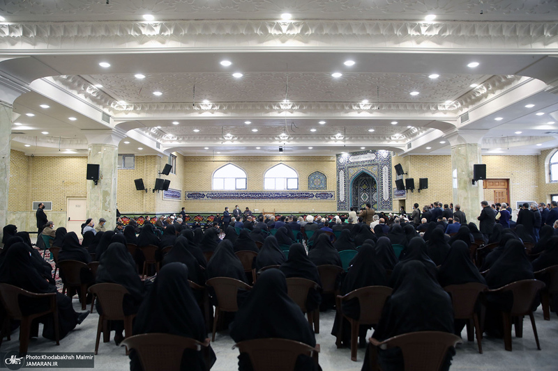 مراسم تشییع پیکر آیت الله ری شهری (ره) از حسینیه کوثر (س)