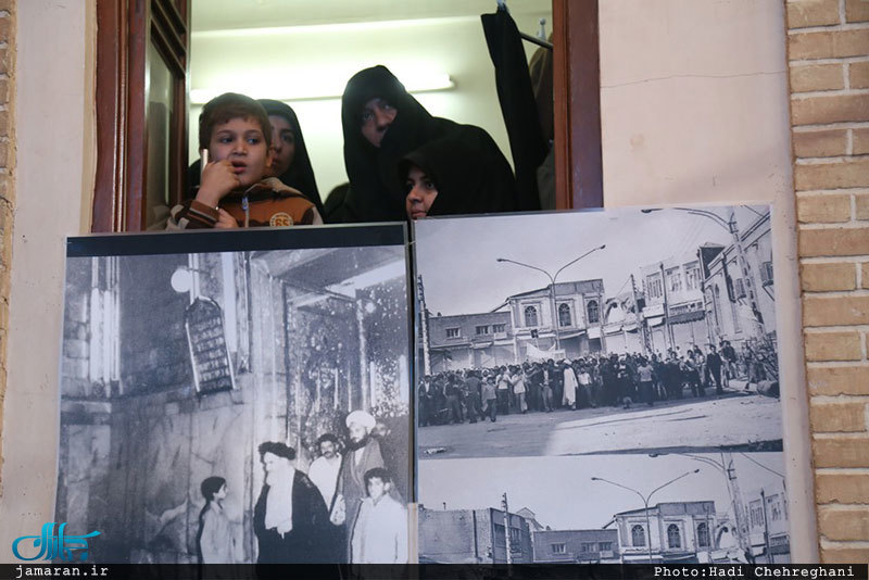 مراسم یوم الله 12 بهمن در بیت امام در قم 