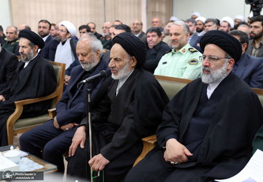 دیدار دست‌اندرکاران کنگره بزرگداشت شهدای استان خراسان جنوبی با رهبر معظم انقلاب