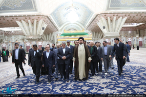 تجدید میثاق اعضای شورای شهر اسلامی شهر تهران با آرمان های امام راحل