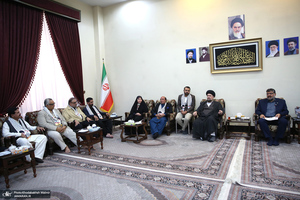 دیدار جمعی از حقوقدانان کشور پاکستان با آیت الله سید حسن خمینی
