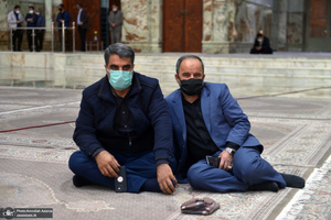 مراسم شب شهادت امام حسن عسکری(ع) در حرم مطهر امام خمینی(س)