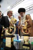 بازدید رهبر انقلاب از نمایشگاه کالای ایرانی