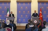 کنفرانس مطبوعاتی مشترک دکتر سیدعباس عراقچی و هاکان فیدان وزیر امور خارجه جمهوری اسلامی ایران و ترکیه در استانبول (5)