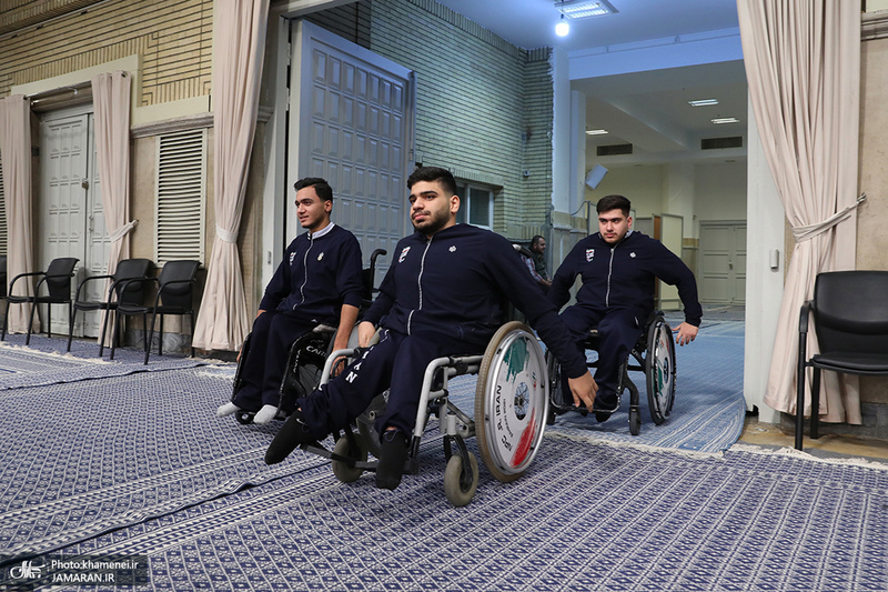 دیدار قهرمانان و مدال‌آوران ورزشی و المپیادهای علمی جهانی با رهبر معظم انقلاب