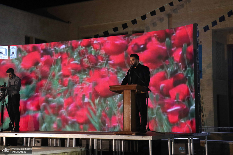 مراسم شب سالگرد ارتحال حضرت امام (س) در خمین