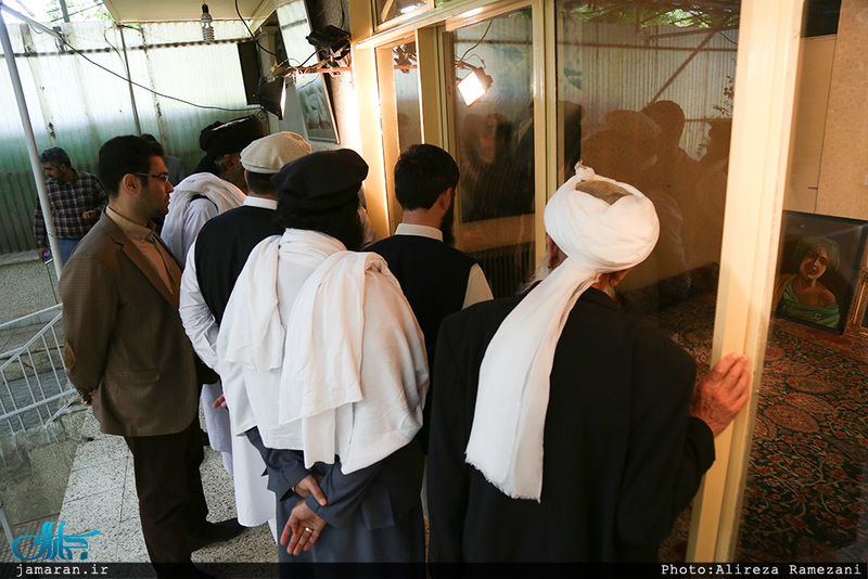 دیدار علمای اهل سنت افغانستان از بیت حضرت امام(س) در جماران