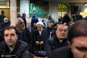 مراسم تشییع آیت الله سید هاشم رسولی محلاتی(ره) در تهران