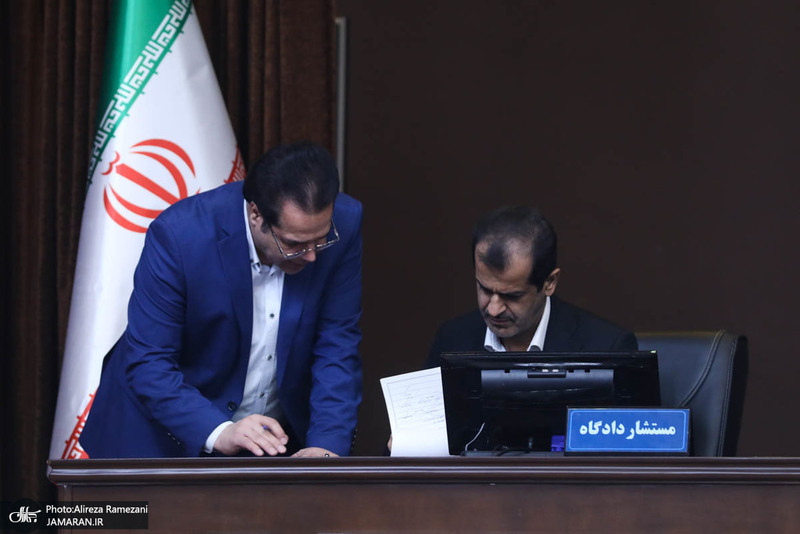 چهل‌وچهارمین جلسه دادگاه رسیدگی به اتهامات ۱۰۴ نفر از اعضای سازمان مجاهدین خلق موسوم به منافقین