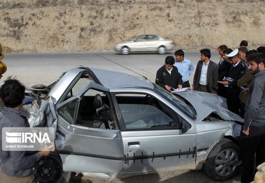 انحراف به چپ باز هم در کرمانشاه حادثه آفرید