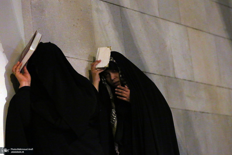 مراسم احیای شب بیست و سوم ماه رمضان در دانشگاه تهران