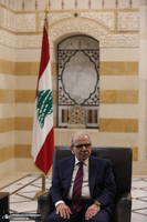 دیدار علی لاریجانی با نخست وزیر لبنان