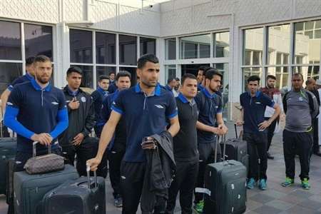 بازیکنان استقلال خوزستان بدون هیچ خطری فرود آمدند