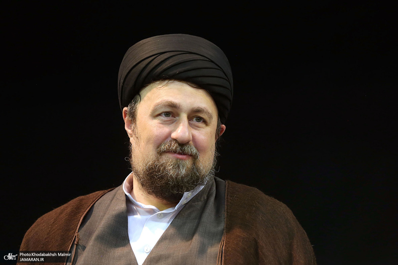 نشست صمیمانه دست اندر کاران و عوامل فیلم مستند «احمد» با سید حسن خمینی پرتره سید حسن خمینی