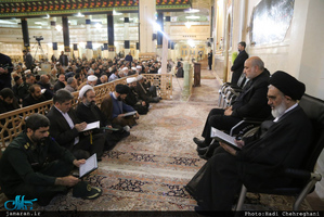 مراسم بزرگداشت چهلمین سالگرد شهادت آیت الله حاج سید مصطفی خمینی(ره) در قم