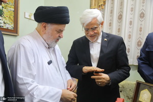 دومین روز سفر محمدرضا عارف به قم