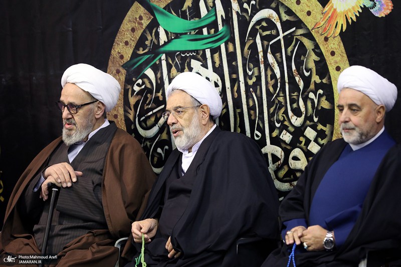 مراسم بزرگداشت آیت الله رحمت (ره) در حسینیه جماران - 1