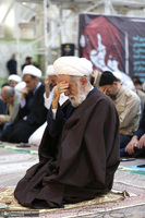 عزاداری شهادت حضرت امام جعفر صادق (ع) در حرم مطهر امام خمینی (س)