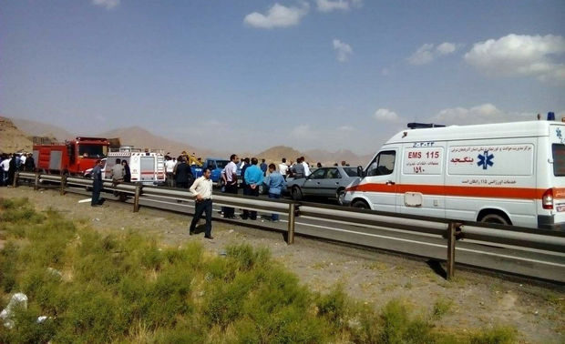 حوادث رانندگی در جاده‌های استان مرکزی ۲ کشته داشت