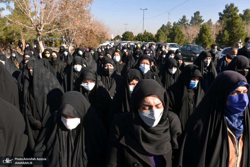 مراسم تشییع و خاکسپاری مرحوم حجت الاسلام و المسلمین سید رضا حسینی امین