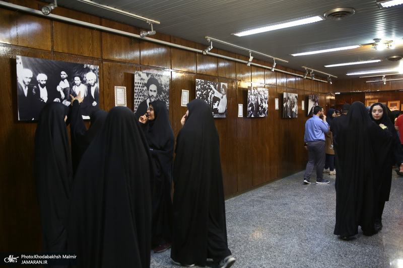 مراسم عزاداری دانشجویان دانشگاه علوم پزشکی تهران به مناسبت شهادت حضرت رقیه در حسینیه جماران