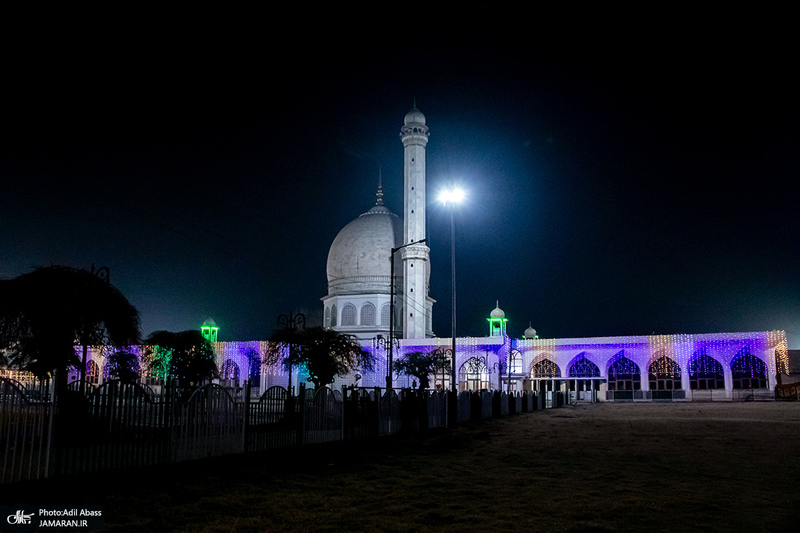 جشن عید مبعث در درگاه حضرت‌بال کشمیر هند