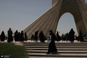 مراسم تشییع شهدای جنگ تحمیلی رژیم صهیونیستی در تهران-6