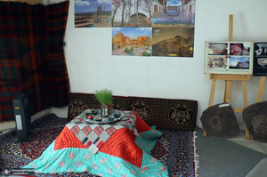 بازدید گردشگران نوروزی از بیت تاریخی حضرت امام در خمین -2