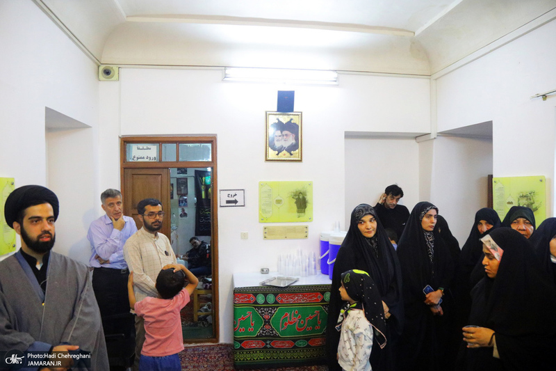 حال و هوای بیت حضرت امام خمینی (س) در قم در روز 14 خرداد‎