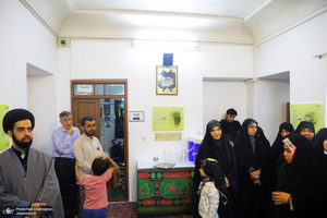 حال و هوای بیت حضرت امام خمینی (س) در قم در روز 14 خرداد‎