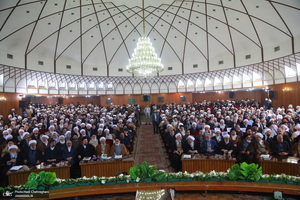 مراسم رونمایی از مجموعه 80 جلدی تفسیر «تسنیم» اثر آیت‌الله العظمی جوادی آملی