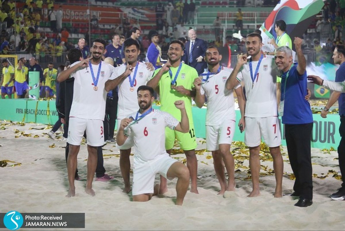 صعود تیم ملی فوتبال ساحلی ایران در رنکینگ جهانی