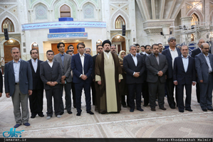 تجدید میثاق اعضای شورای شهر اسلامی شهر تهران با آرمان های امام راحل