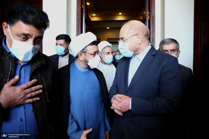 تجدید میثاق رئیس و نمایندگان مجلس شورای اسلامی با آرمان‌های امام خمینی(س)