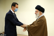 دیدار رئیس جمهور سوریه با رهبر معظم انقلاب 