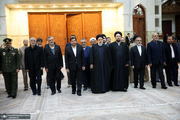تجدید میثاق رئیس جمهوری و اعضای دولت با آرمان های حضرت امام خمینی (س)