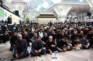 اولین شب مراسم عزاداری ماه محرم در حرم مطهر امام خمینی (س)