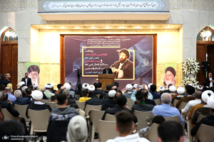 مراسم بزرگداشت چهاردهمین سالگرد رحلت همسر گرامی امام و بیست و هشتمین سالگرد ارتحال حاج سید احمد خمینی -1