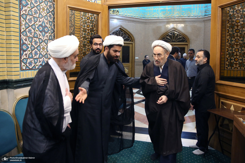 مراسم چهلمین روز درگذشت حجت الاسلام و المسلمین محمدعلی جماعتی در مسجد جامع جماران