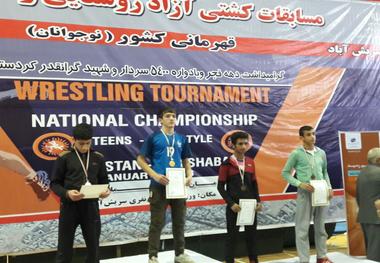 همدان قهرمان مسابقات کُشتی آزاد روستایی وعشایری نوجوانان کشور شد