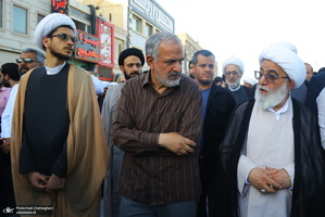 مراسم تشییع مرحوم استاد محمد حسین حشمت‌پور‎