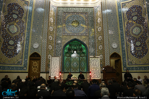 مراسم احیای شب بیست و یکم ماه مبارک رمضان در مسجد جامع جماران