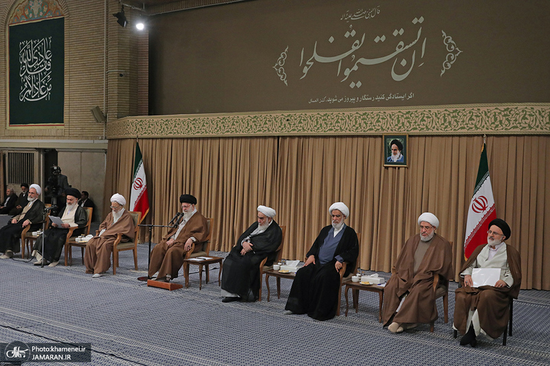 دیدار اعضای مجلس خبرگان رهبری با رهبر معظم انقلاب
