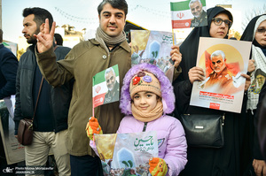 حضور میلیون ها تهرانی در تشییع پیکر مطهر سردار قاسم سلیمانی - 6 