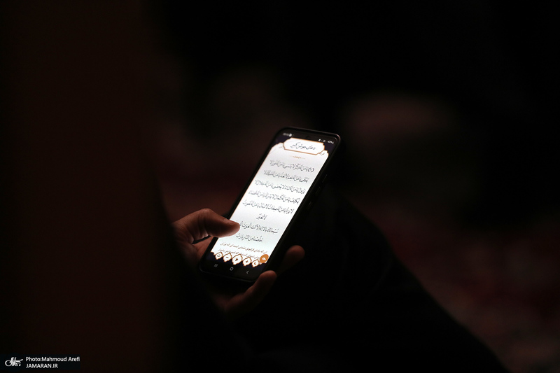 احیای شب بیست و یکم ماه مبارک رمضان در منزل صادق خرازی