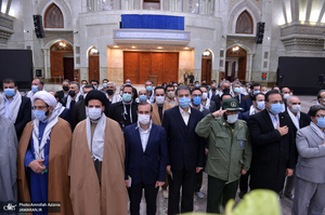 تجدید میثاق مسئولان شهرستان پردیس با آرمان های حضرت امام خمینی (س)