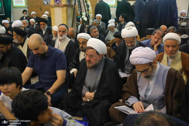 مراسم بزرگداشت آیت الله سید حسین موسوی تبریزی (ره)