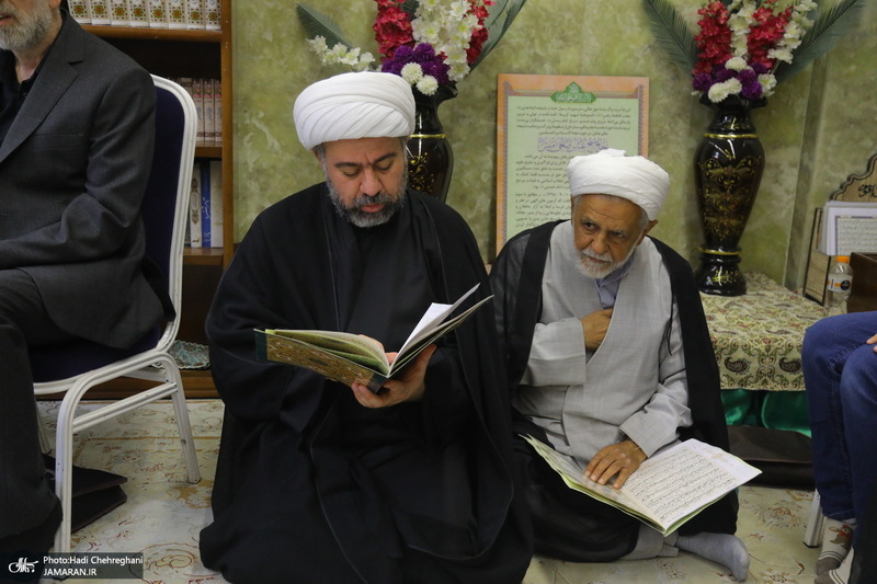 مراسم چهلمین روز درگذشت حاجیه خانم صدیقه بروجردی مادر شهید عیسی بروجردی