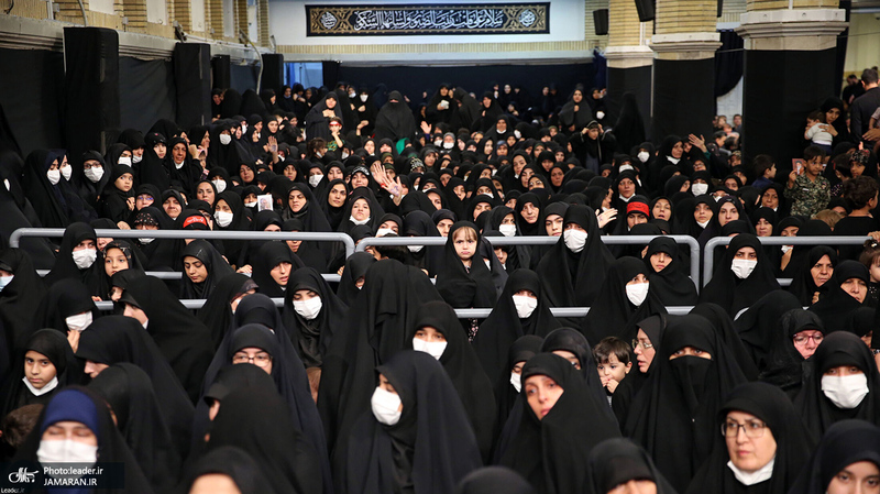 اولین شب عزاداری حضرت اباعبدالله الحسین (ع) در حسینیه امام خمینی