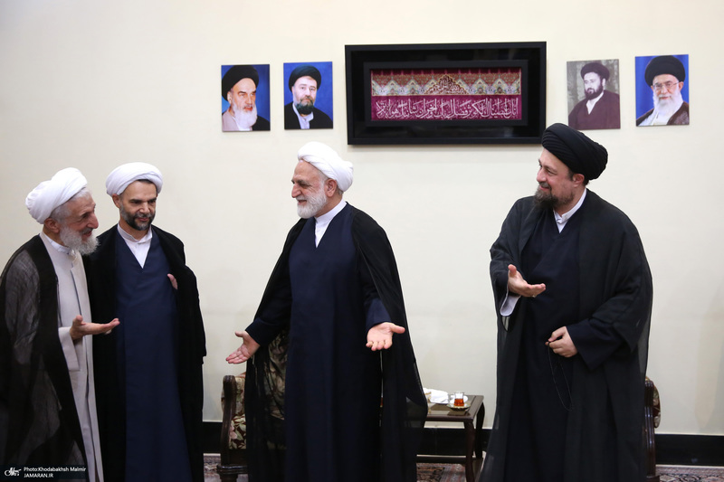 حاشیه مراسم تجدید میثاق رئیس و کارکنان قوه قضاییه با آرمان های امام؛